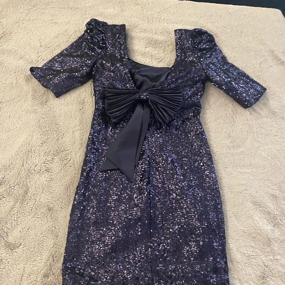 Saboroma sequinned mini dress, size 4